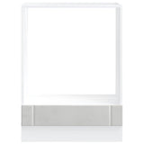 Oven Cabinet Lucca Concrete Grey Engineered Wood 853761