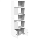 Bookcase White 70x36x189 cm Engineered Wood 3295317