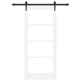 Sliding Door Manual ORKDAL White 86 x 198.5 cm Wood and metal 3332452