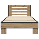 Bed Frame with Headboard Artisan Oak 80 x 200 cm 8009106