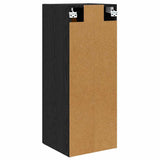 Wall Mounted Cabinet Black Oak 34.5 x 34 x 90 cm 882435