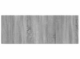 Wall-Mounted Headboard BREDA Grey Sonoma Engineered Wood 897641
