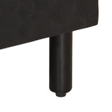 TV Cabinet Black 100x33x46 cm Solid Wood Mango 356837