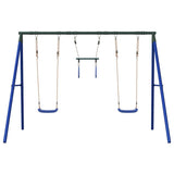 Outdoor Swing Set with Swings and Trapeze 3283590
