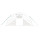 Greenhouse with Steel Frame White 88 m² 22x4x2 m 3188081