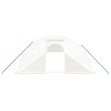 Greenhouse with Steel Frame White 88 m² 22x4x2 m 3188081
