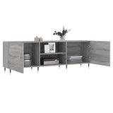 TV Cabinet Grey Sonoma 150x30x50 cm Engineered Wood 829082