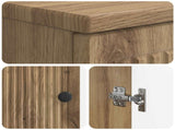 Bathroom Sink Cabinet EDE Artisan Oak 59.5 x 31.5x 59 cm 895914