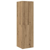 4 Piece TV Cabinet Set Wall-mounted Artisan Oak Engineered Wood 3329154