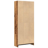 Bookcase Old Wood 60x24x143 cm Engineered Wood 857819