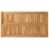 Outdoor Bar Set 5 pcs Untreated Solid Teak Wood 3422499