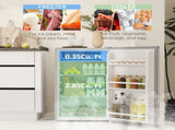 91L Freestanding Under-Counter Fridge with Lock - Grey T3398P344772