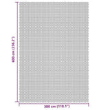 Tent Carpet Cream 6x3 m 4008506