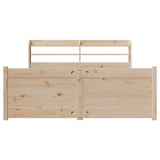 Bed Frame with Headboard without Mattress 120x190 cm Small Double 3306750