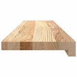Window Sills 2 pcs Untreated 90x20x2 cm Solid Wood Oak 4009095
