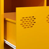 Coffee Table Mustard Yellow 68.5x50x43.5 cm Cold-rolled Steel 851283