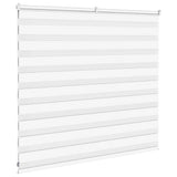 ZNTS Zebra Blind White 155x100 cm Fabric Width 150.9 cm Polyester 4014740