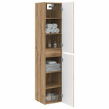 Wall-mounted Bathroom Cabinet Artisan Oak 33 x 34.5 x 160 cm 890651