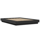 Bed Frame without Mattress Black 120x200 cm 3281197