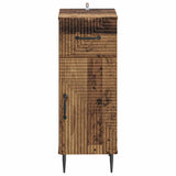 Bathroom Storage Cainet HAARLEM Old Wood 30 x 31 x 80 cm 896833