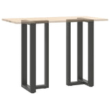 Bar Table Legs T-Shaped 2 pcs Anthracite 50x35x cm Steel 4013090
