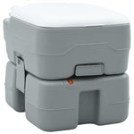 Portable Camping Toilet Grey and white 41.5 x 36.5 x 37.5 cm 42001437