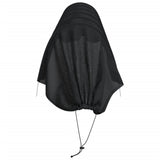 Netting Tunnels 2 pcs Black Steel and Polyethylene 3281496