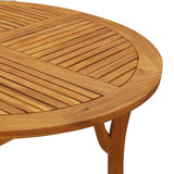 Garden Table 110 cm Solid Wood Acacia 363303