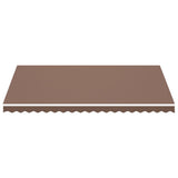 Replacement Fabric for Awning Brown 4.5x3 m 311979
