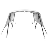 4-bow Bimini Top with Sidewalls 243xx137 cm 94826