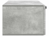 Wall-Mounted TV Cabinet 98 x 31 x 30 cm Concrete Grey 899238