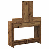 Dressing Table Old Wood 100 x 41 x 140 cm Engineered Wood 865152