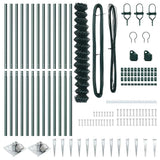 Welded Wire Fence with Spikes 25 x 1.6 m 3351173