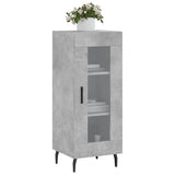 Sideboard Concrete Grey 34.5x34x90 cm Engineered Wood 828816