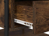 Bedside Cabinet Smoked Oak 35 x 36.5 x 47 cm Engineered Wood 8007663