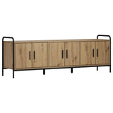 TV Cabinet 146 x 33 x 50 cm Artisan Oak Engineered Wood 8013745