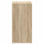 Shoe Cabinet Sonoma Oak 60x35x70 cm Engineered Wood 808939