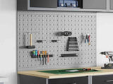 Tool Wall Panel 2 pcs Grey 100 x 1 x 80 cm 4103483