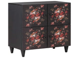 Storage Cabinets Multicolour 60 x 33.5 x 75 cm Solid Mango Wood 4018726