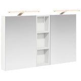 Bathroom Cabinet Set 3 pcs 100 x 10.5 x 60.5 cm Engineered wood 3403704