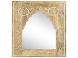 Hand Painted Mirror 40x55 cm Solid Mango Wood 286156