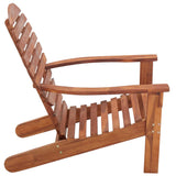 Garden Chair Natural Wood Solid Acacia Wood Standard Sturdy 46321