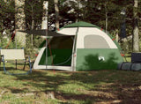 Camping Tent Cabin 4-Person Green Quick Release 4005332