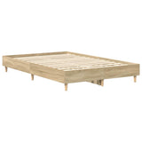 Bed Frame Sonoma 137 x 190 cm Engineered Wood 901000