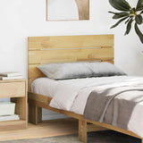 Headboard 90 cm Solid Wood Oak 851975