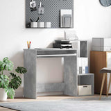 Desk Concrete Grey 106 x 41 x 88.5 cm Engineered Wood 869469
