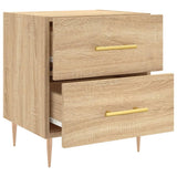 Bedside Cabinet Sonoma Oak 40x35x47.5 cm Engineered Wood 827282