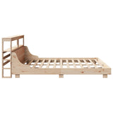 Bed Frame without Mattress 180x200 cm Super King Solid Wood Pine 3306411