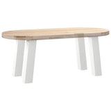 Coffee Table Legs 4 pcs White 42 cm Steel 4012501