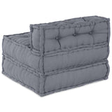 Modular Sofa Grey 70 x 70 x 56 cm Fabric 4019046